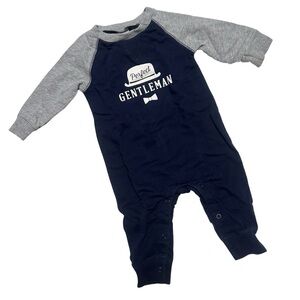 💚 Carter's Navy and Gray Gentleman Outfit